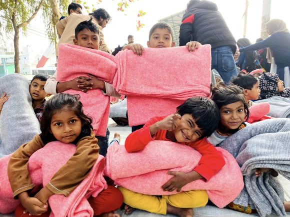 SNDC Distributes Winter Clothes to Underprivileged Children